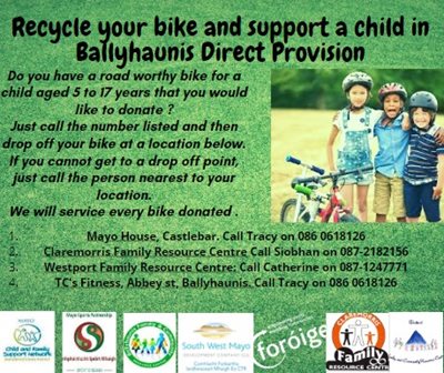 Recycle Your Bike For A Good Cause
